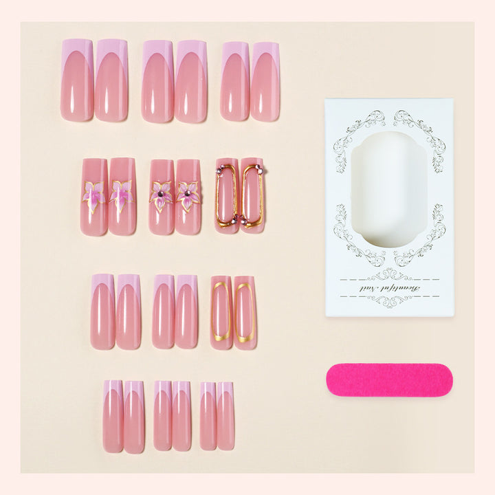 Elegant Decorative Press-On Nail Collection kalsten 1788495683