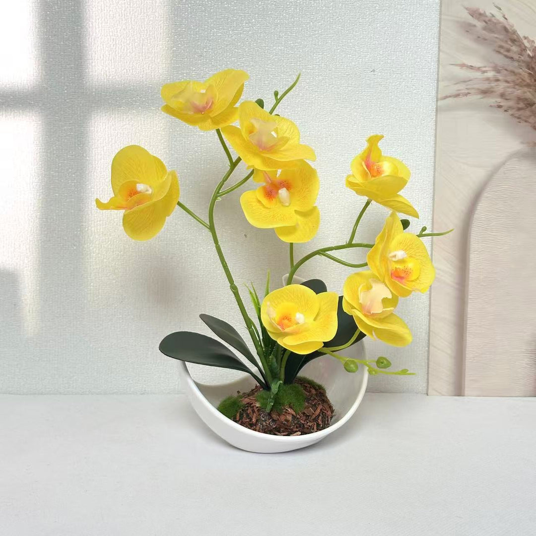Premium Artificial Orchid Plant Arrangement