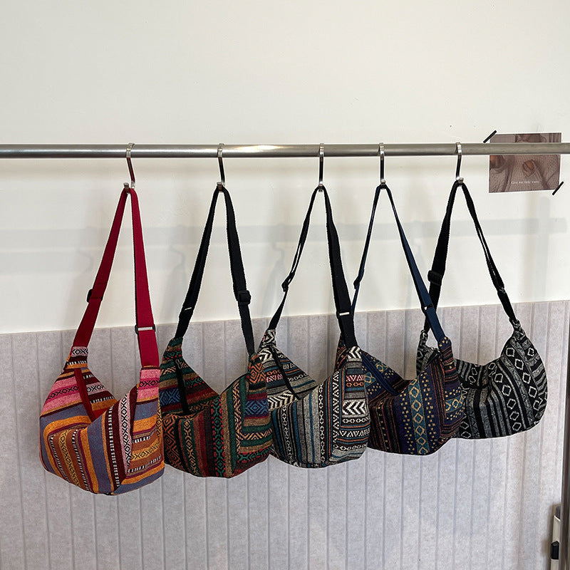 WoBohemian Ethnic Pattern Hobo Bag Kalsten