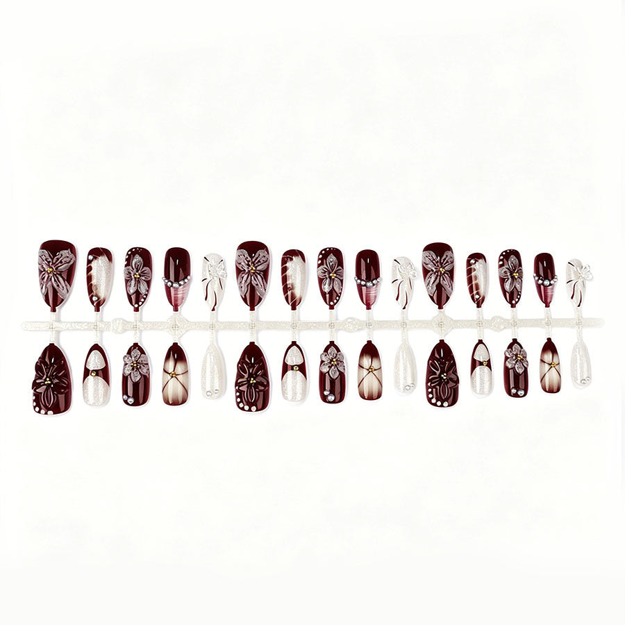 Premium Decorative Press-On Nails Kalsten