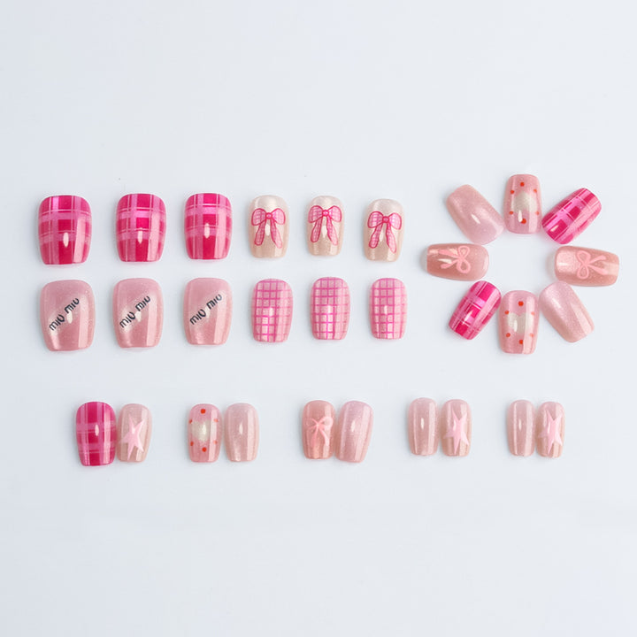 Decorative Press-On Nail Art Set Kalsten 1787542950