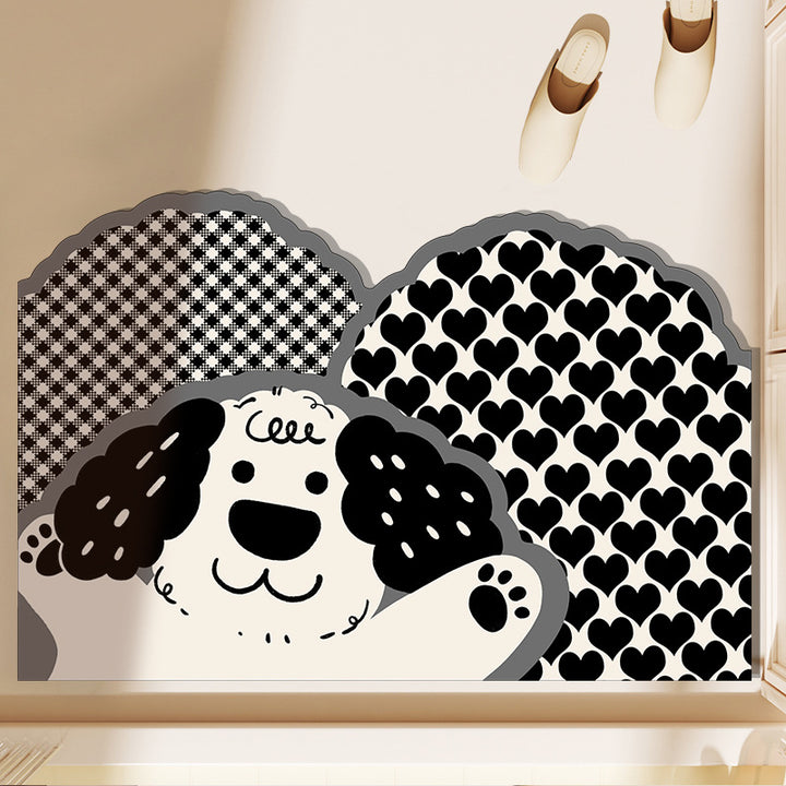 Playful Pet-Themed Doormat