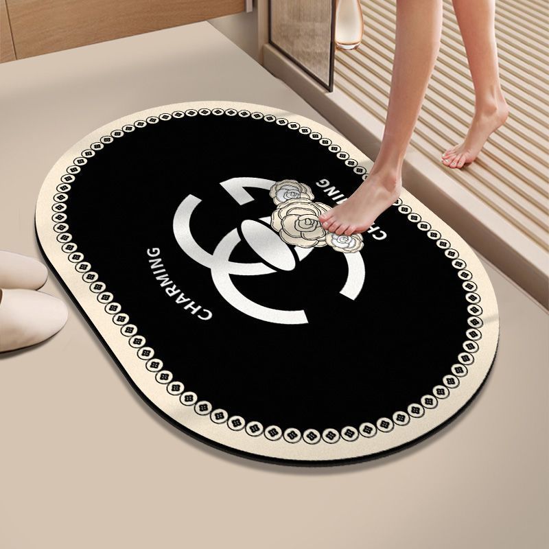 Decorative Bathroom Mat for Comfortable Floor Styling