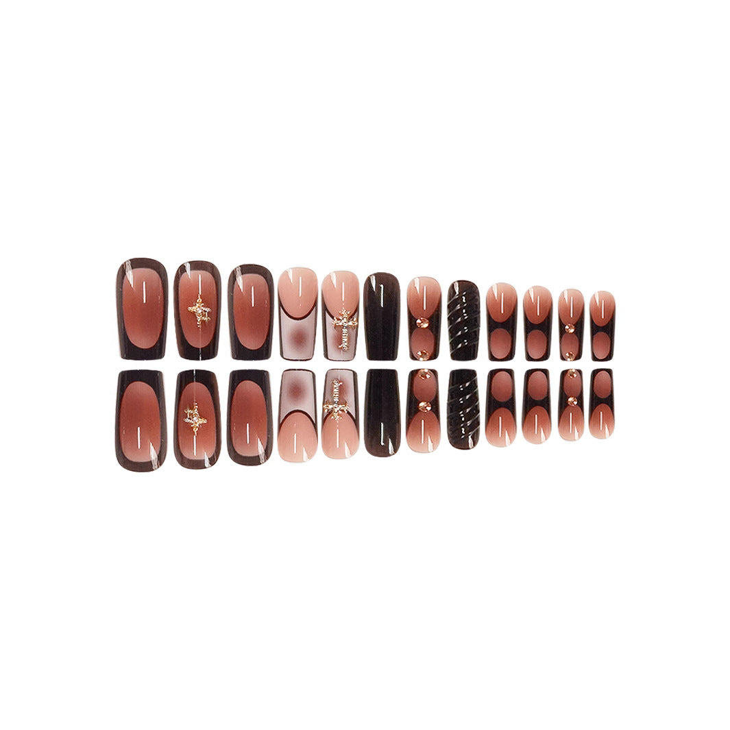 Stylish Decorative Press-On Nail Art Kalsten