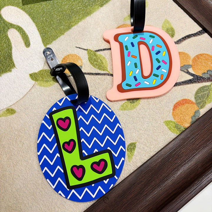 Playful Alphabet Luggage Tag Kalsten