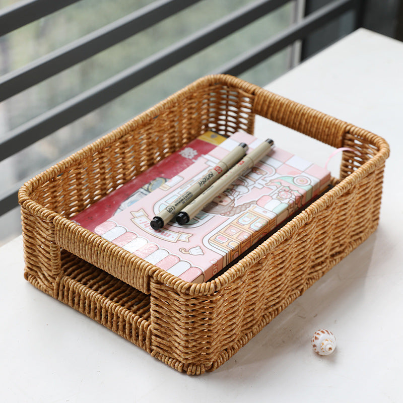 Unisex Practical Storage Basket made of Woven Material Kalsten