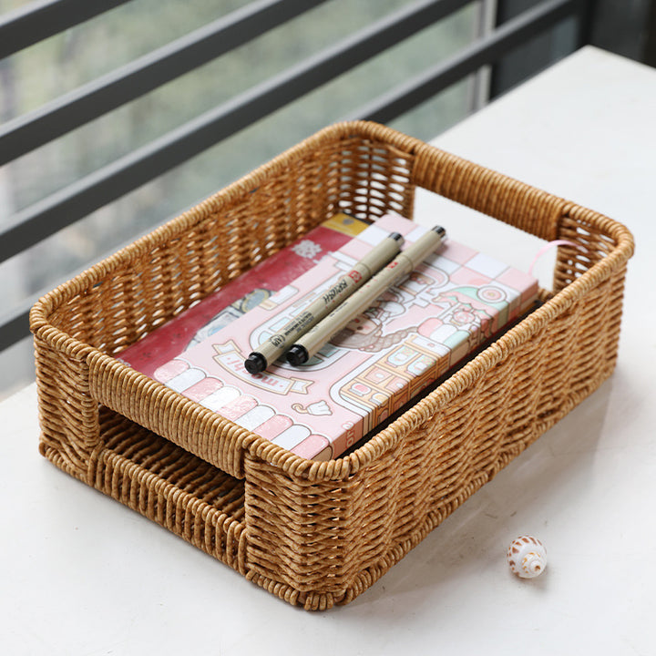 Unisex Practical Storage Basket made of Woven Material Kalsten