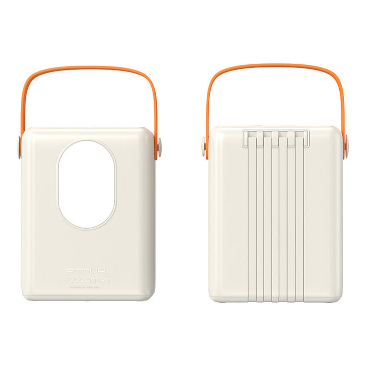 Portable power bank with multifunctional LED light and smart charging display Kalsten