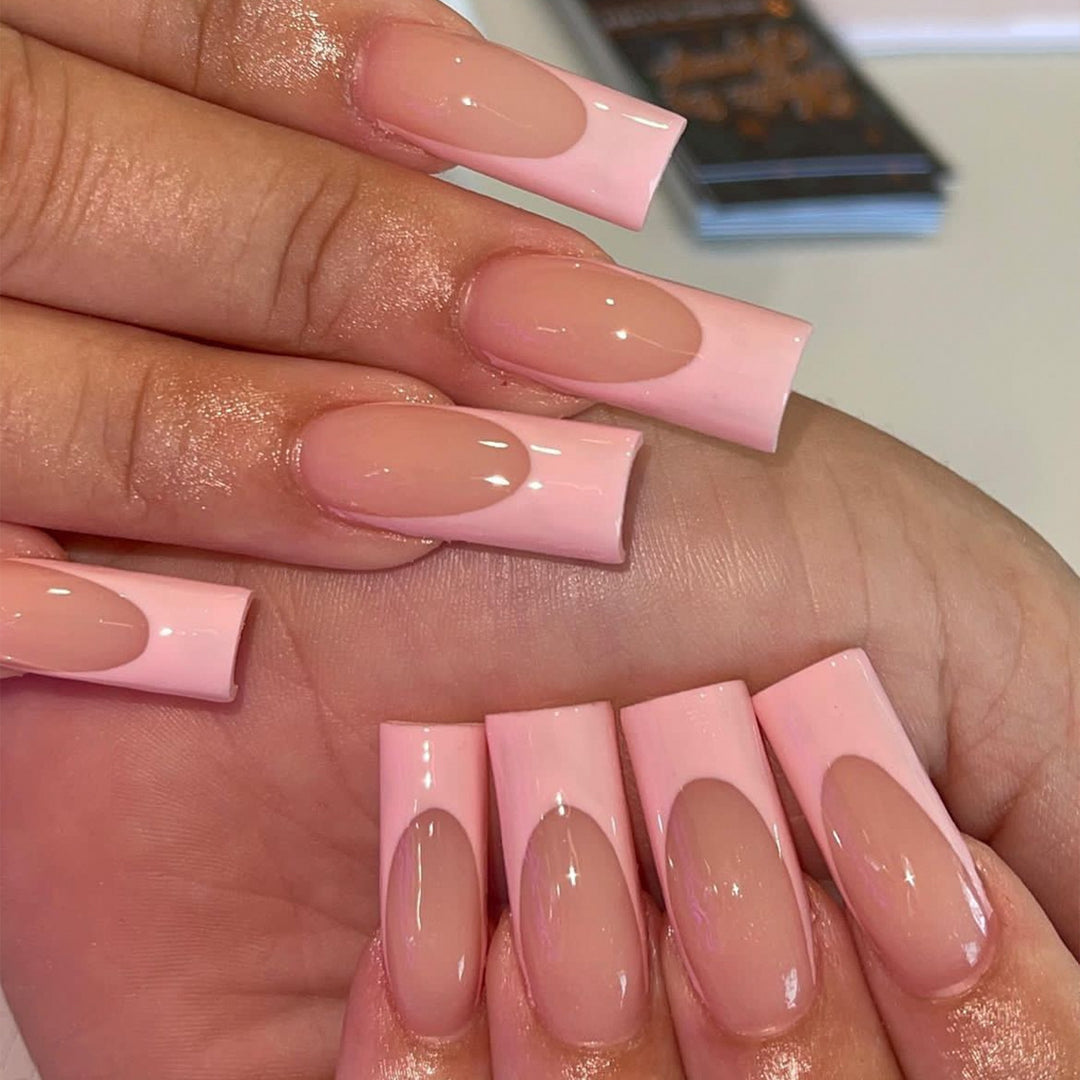 Elegant Crystal-Embellished Press-On Nail Design kalsten