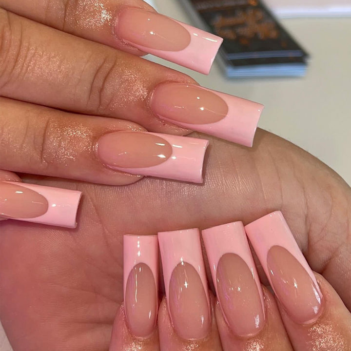 Elegant Crystal-Embellished Press-On Nail Design kalsten