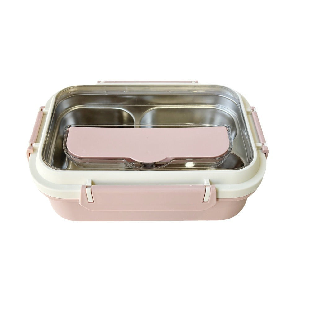 Multi-Section Stainless Steel Food Storage Lunch Container