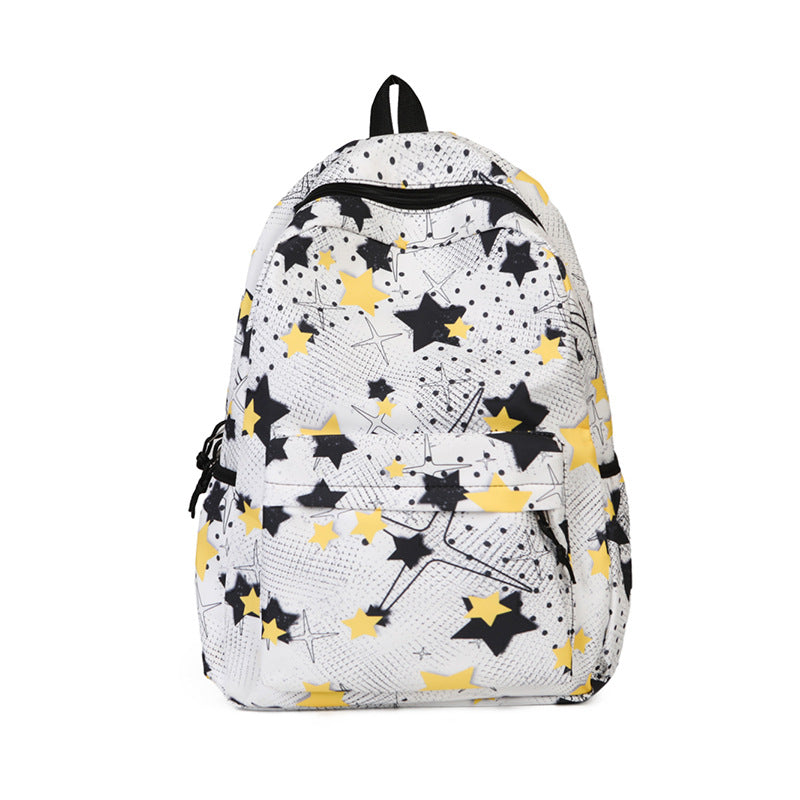Star-Patterned School Backpack Kalsten