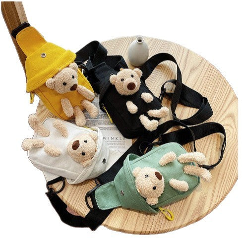 Cute Animal-Themed Plush Sling Bag Kalsten