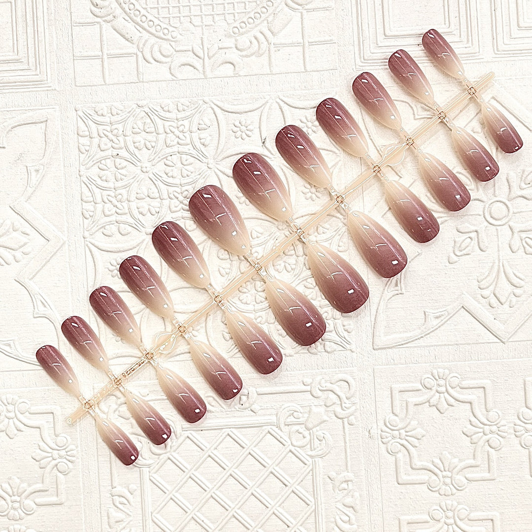 Elegant Ombre Press-On Nails Kalsten