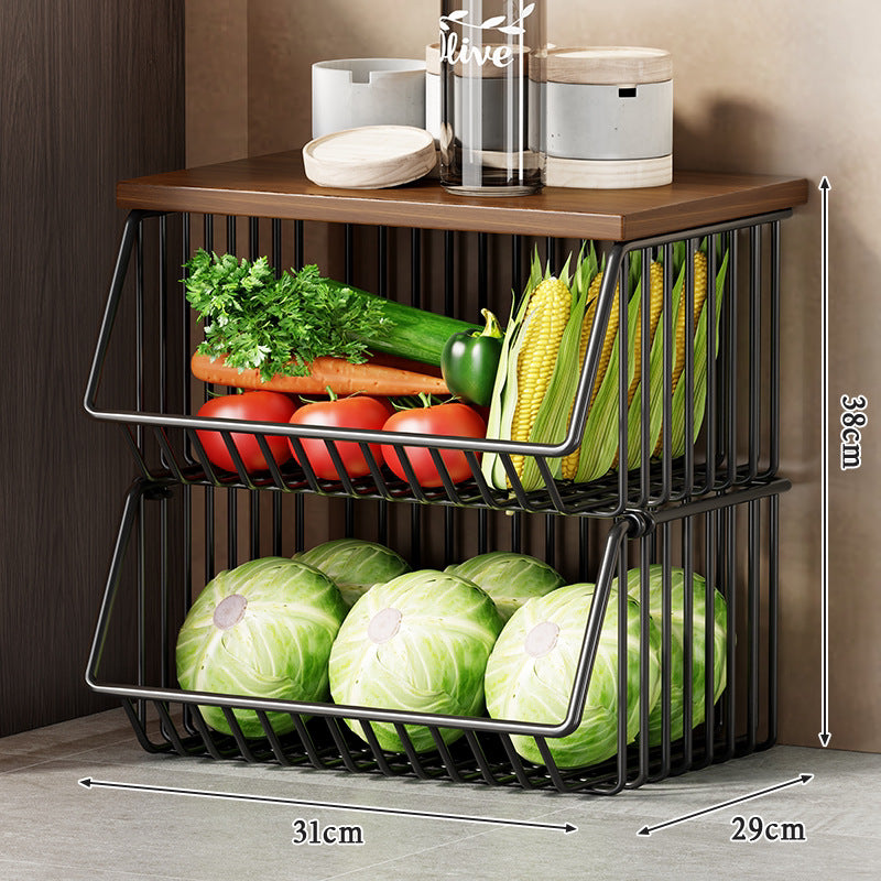 Slim Five-Tier Rolling Metal Kitchen Pantry Storage Rack with Wire Baskets