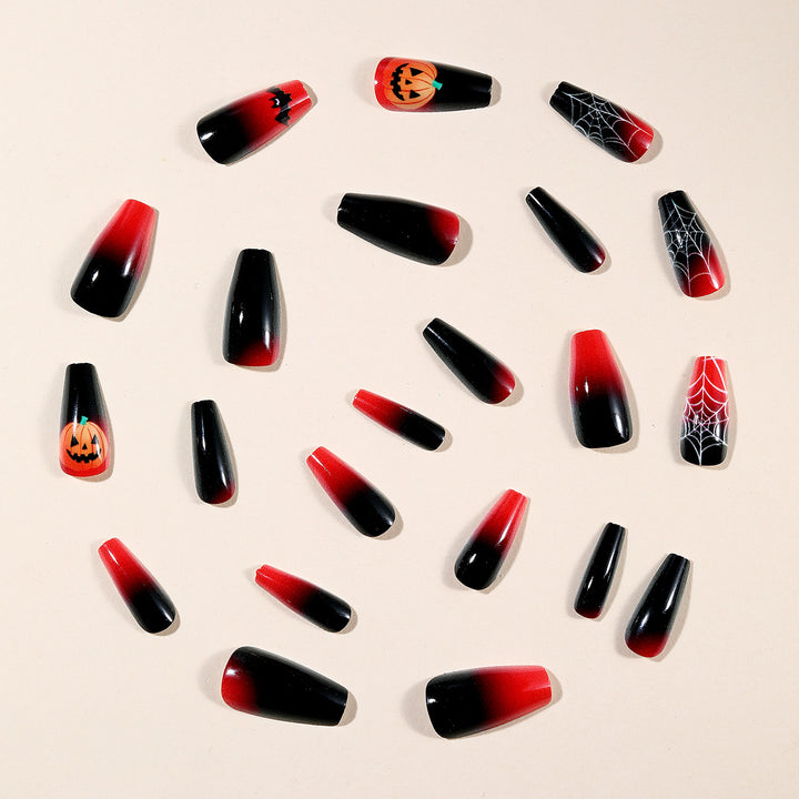 Halloween-Inspired Acrylic Nail Art Kalsten