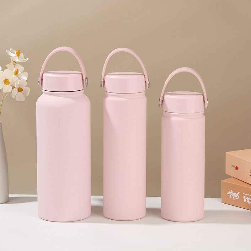 Women's insulated water bottle with ergonomic carrying handle Kalsten
