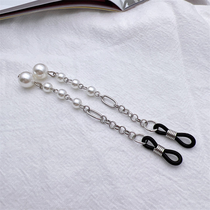 Elegant Pearl-Linked Eyewear Chain Kalsten