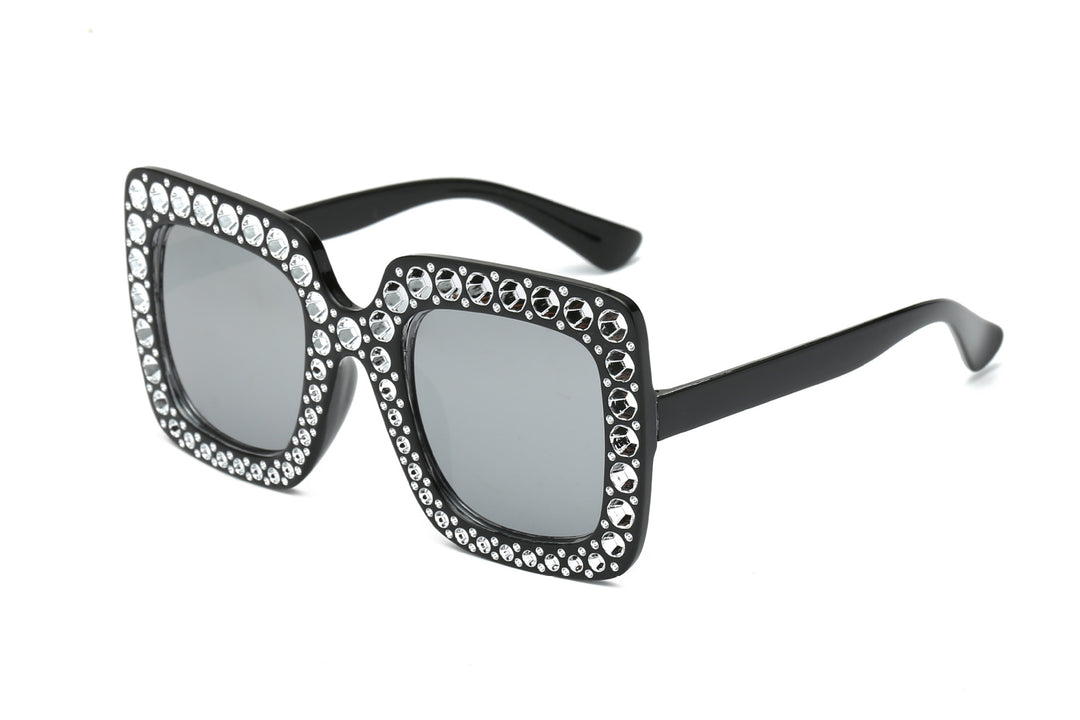 Oversized Decorative Frame Sunglasses Kalsten