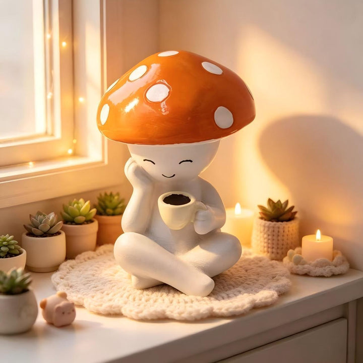 Decorative figure with mushroom hat Kalsten