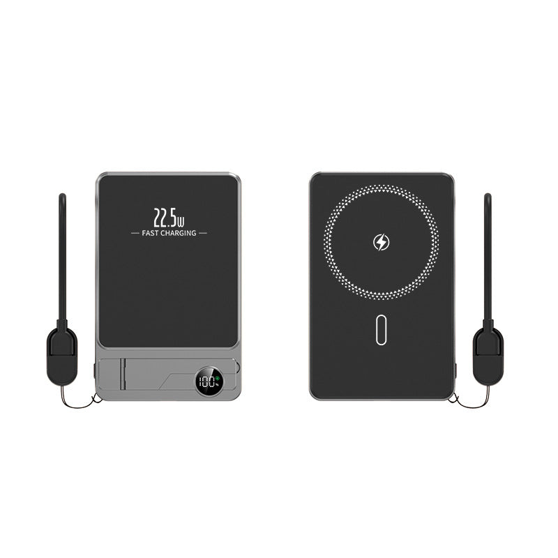 Portable power bank with fast charging and LED display Kalsten