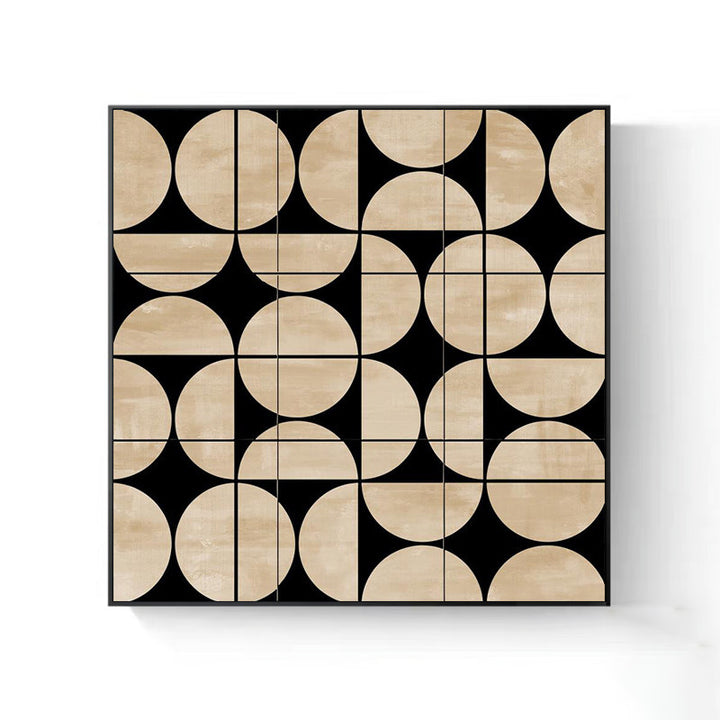 Abstract Brushstroke Canvas Wall Art