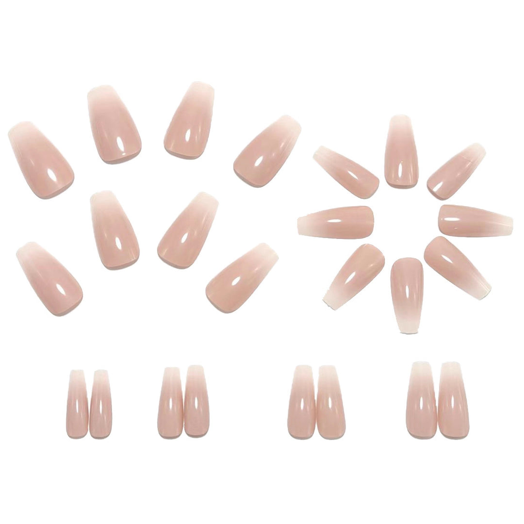 Artificial Nails in Stylish French Design Kalsten