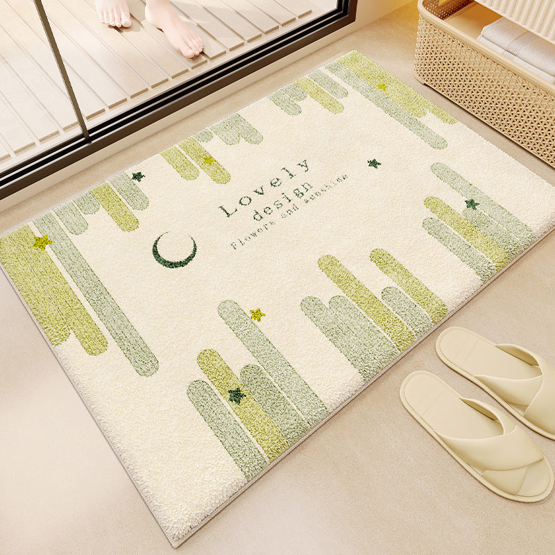 Fun Monster-Themed Bath Mat