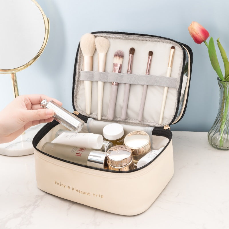 Dual-Layer Transparent Cosmetic Organizer Kalsten