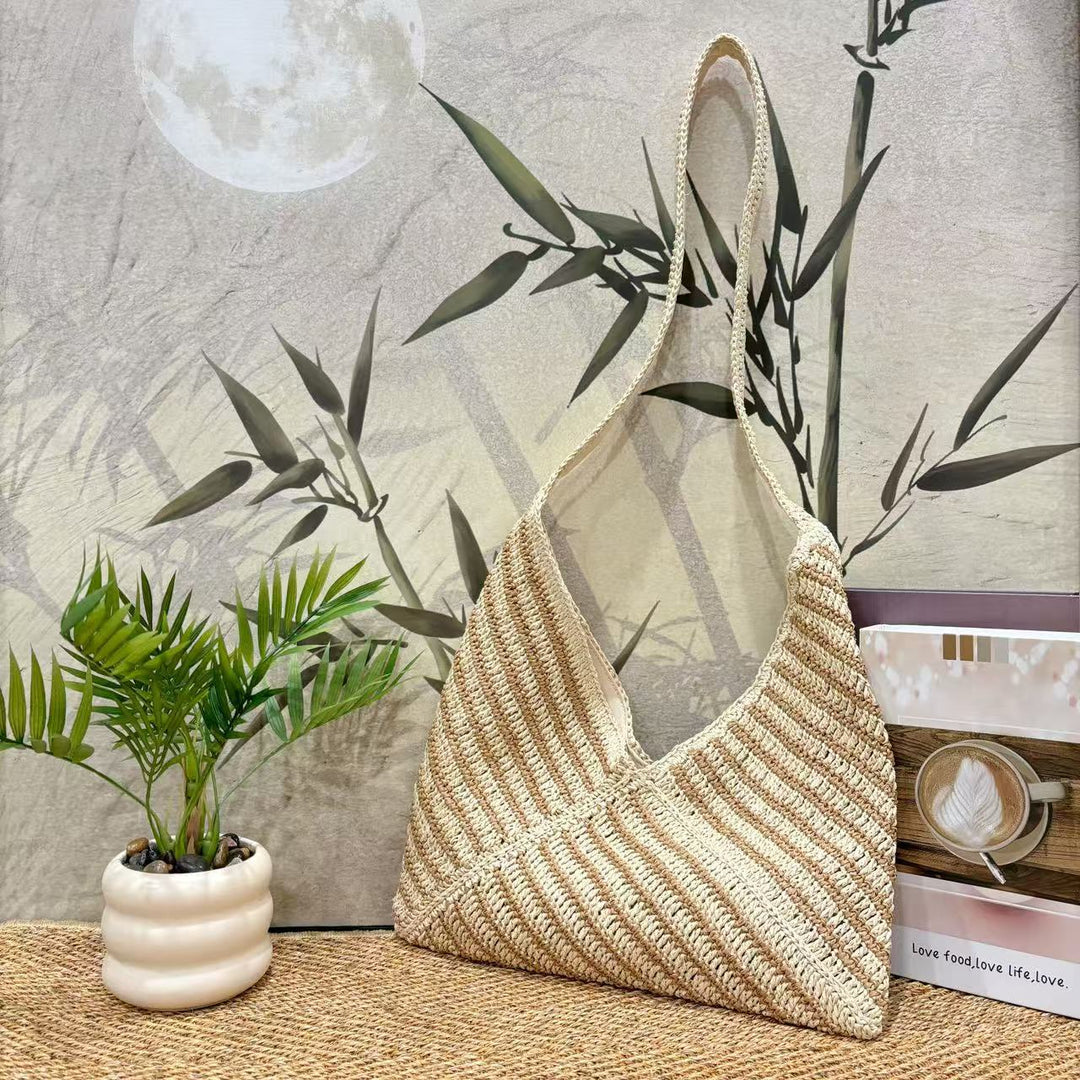 Handbag with Modern V-Design Kalsten