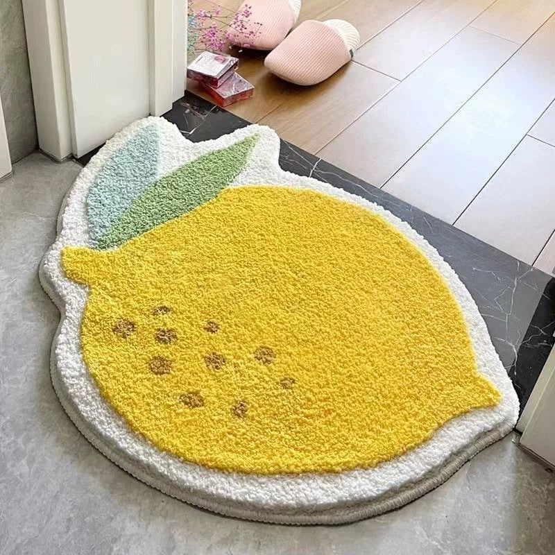 Artistic Welcome Floor Mat for Home Entryway
