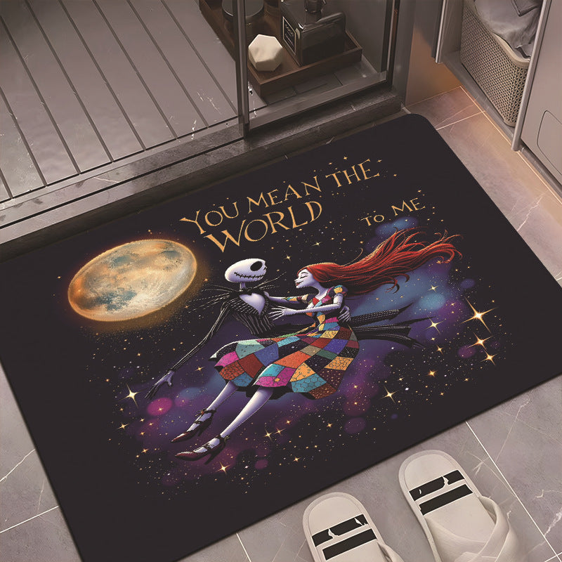 Scary Horror-Themed Floor Mat Kalsten