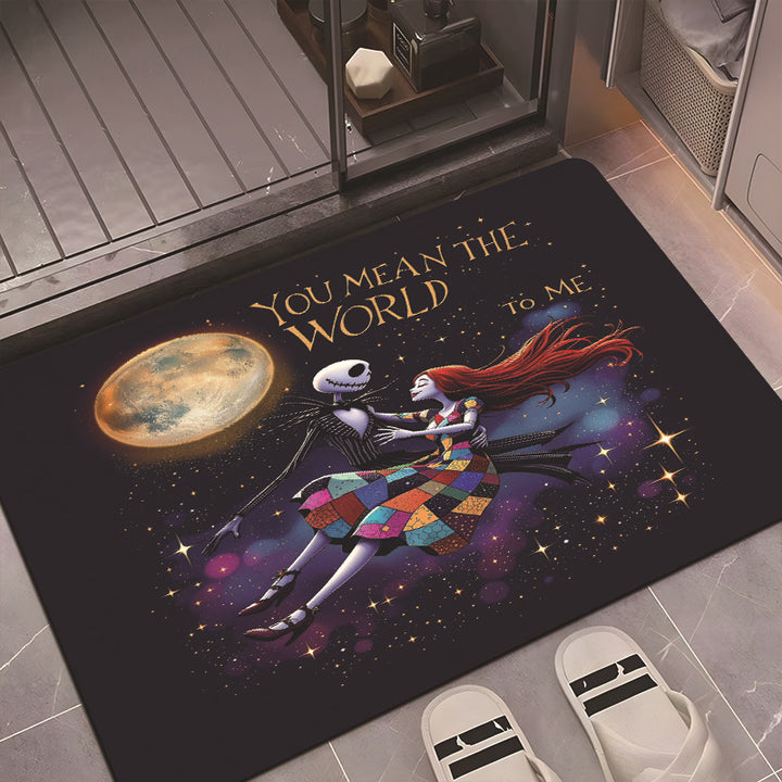 Scary Horror-Themed Floor Mat Kalsten