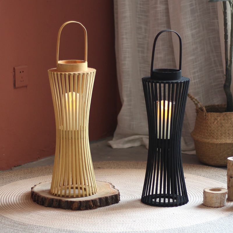 Modern lantern with braided design Kalsten