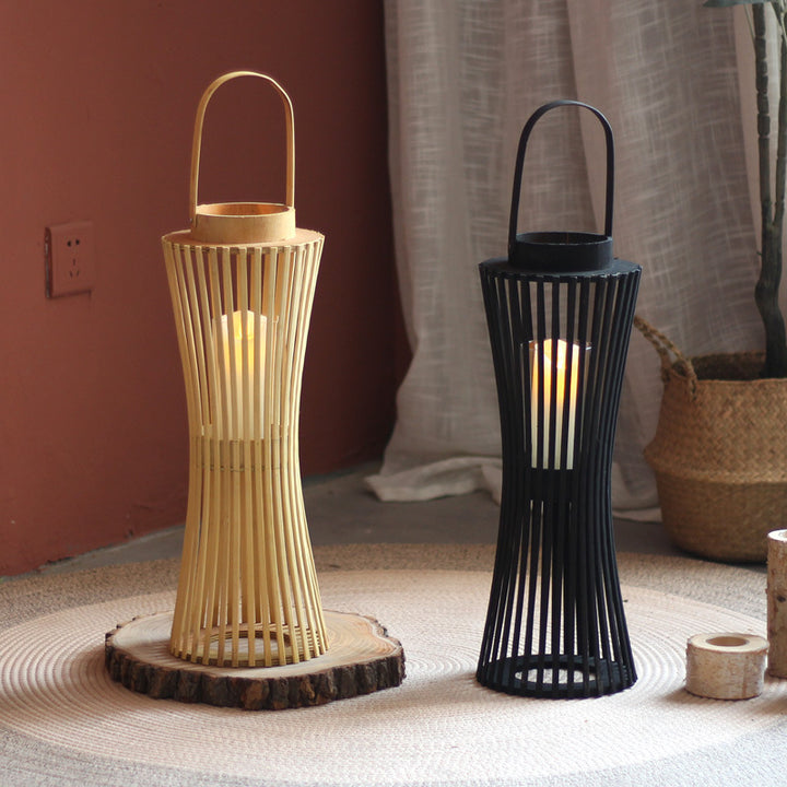 Modern lantern with braided design Kalsten