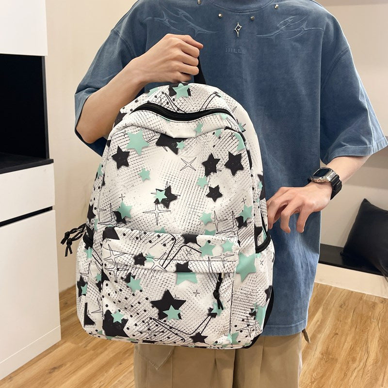 Star-Patterned School Backpack Kalsten