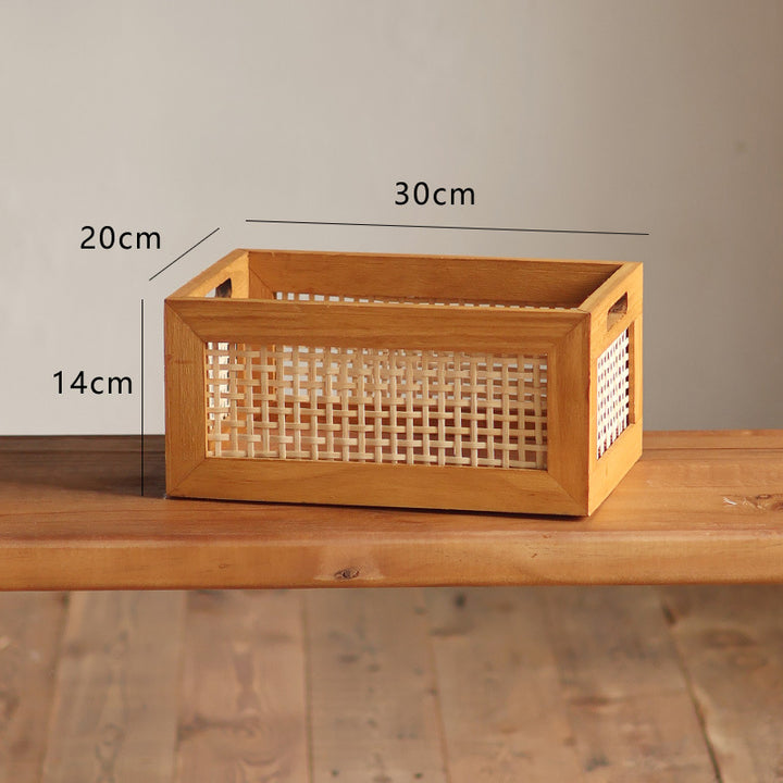 High-quality storage basket with braided design Kalsten