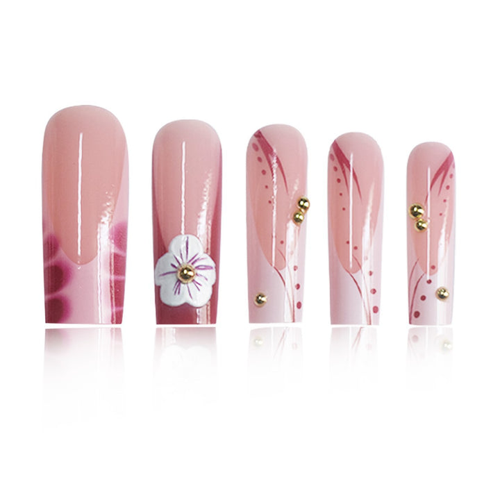 Premium Floral Nail Art Extensions Kalsten