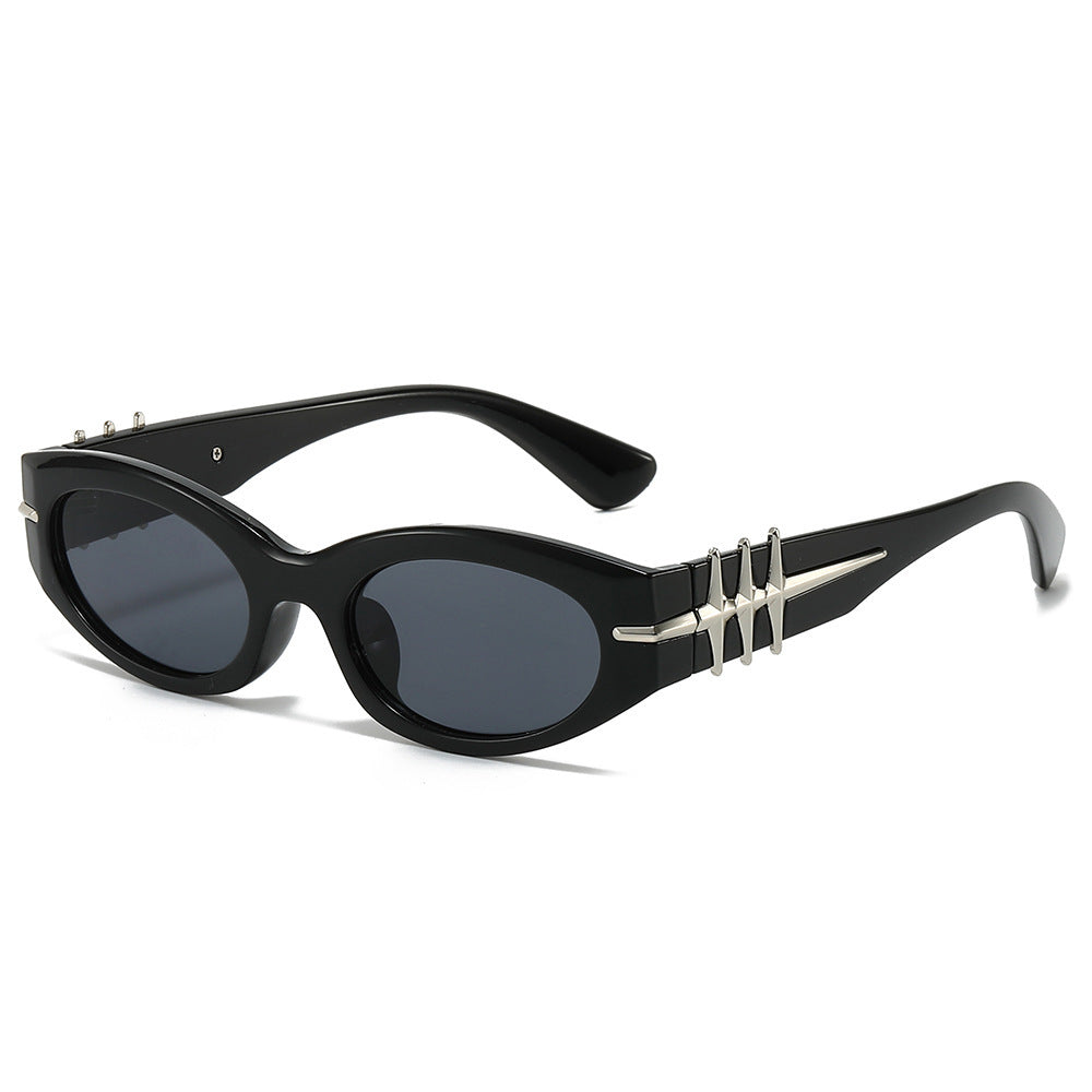 Stylish Elegant Oval Frame Sunglasses Kalsten