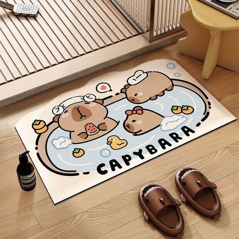 Cartoon-Themed Indoor Bath Mat Kalsten