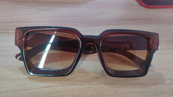 Bold Geometric Square Sunglasses Kalsten