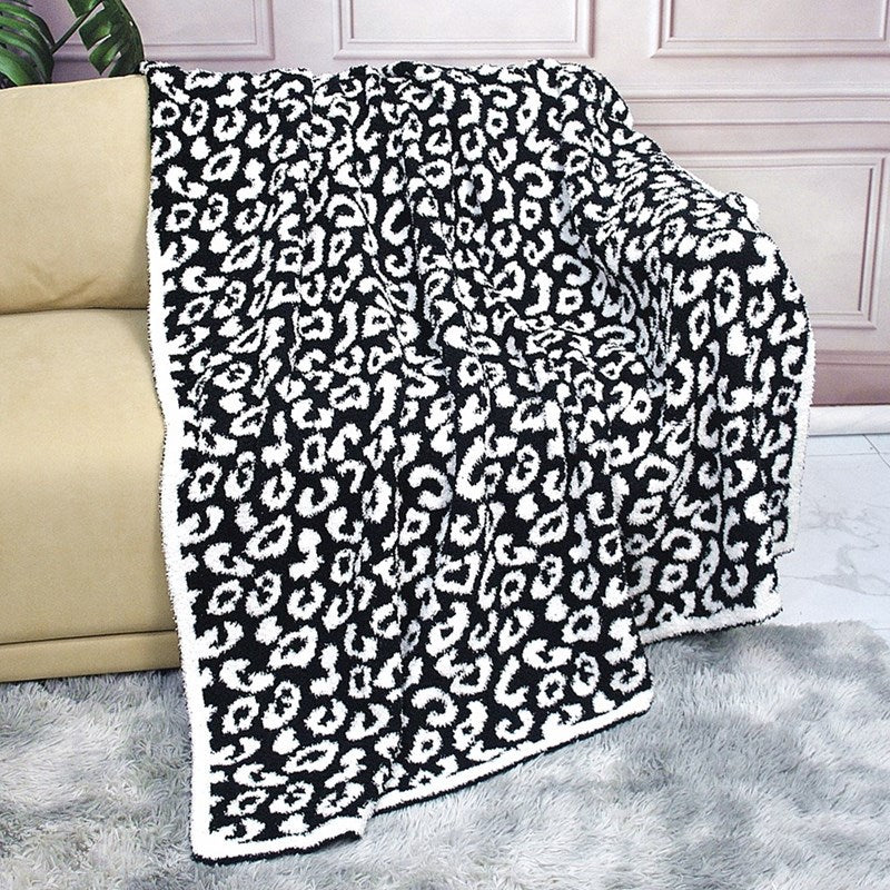 Luxurious Plush Textured Throw Blanket