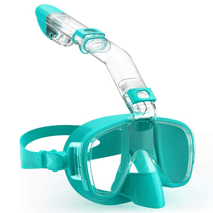 Diving mask with visibility protection and flexible snorkel Kalsten