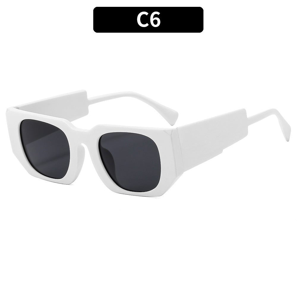 Bold Angular Fashion Sunglasses