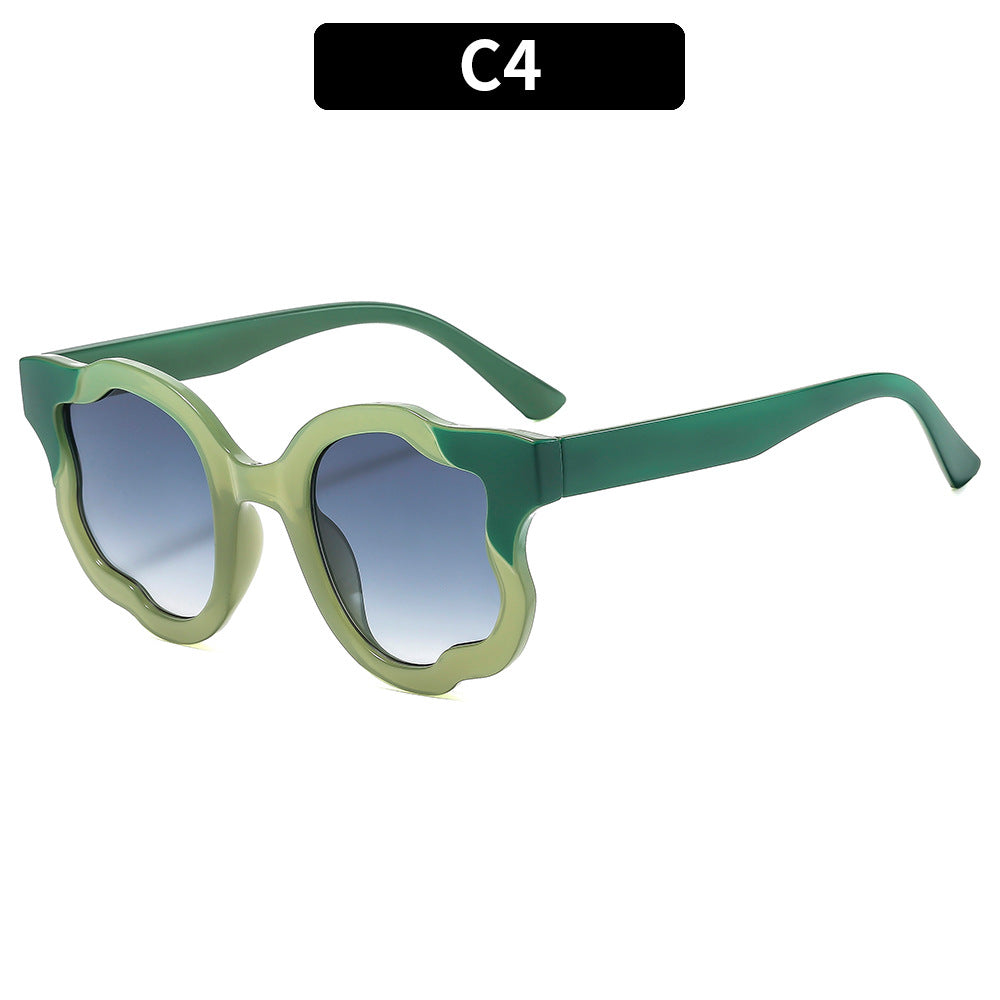 Floral Shaped Sunglasses