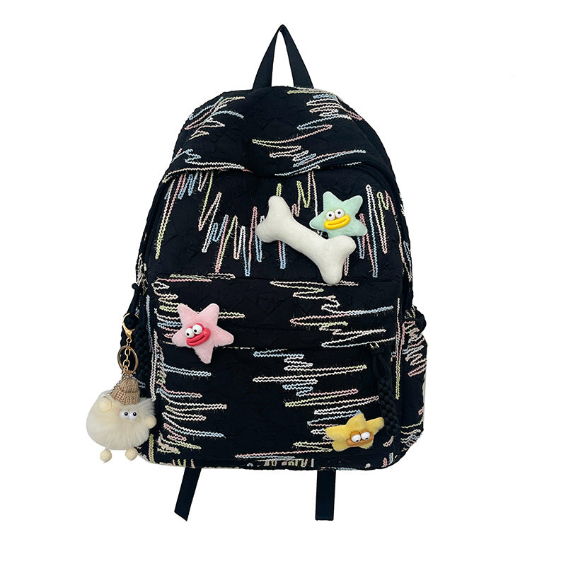 Fun-Themed Plush Backpack Kalsten
