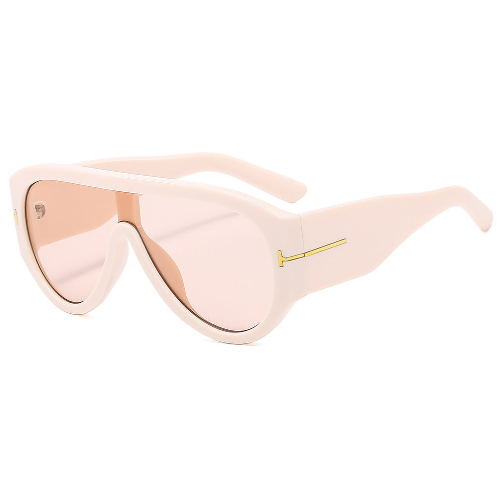 Bold Shield Sunglasses with Statement Design Kalsten