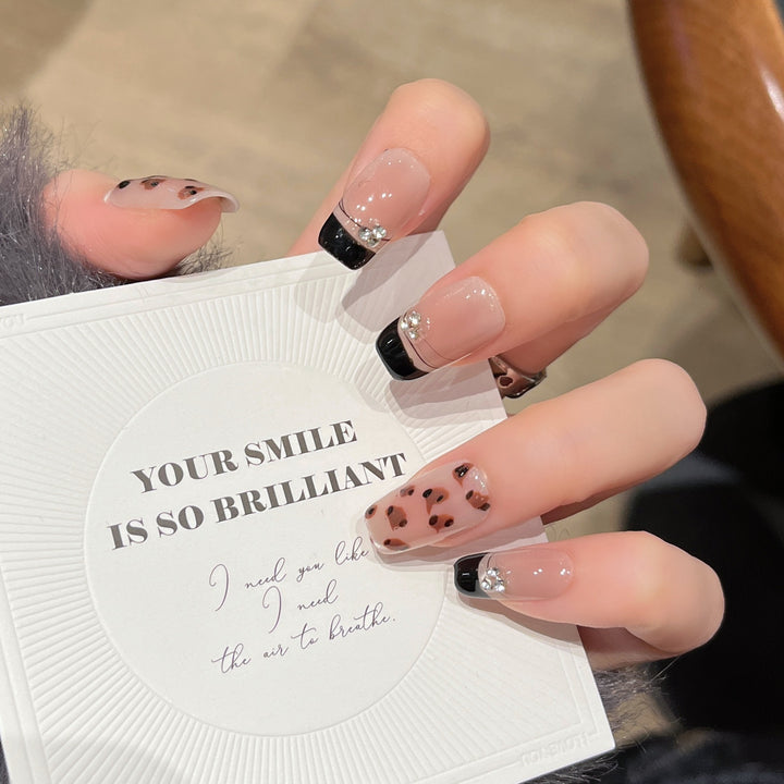 Premium Decorative Animal Print Press-On Nails Kalsten