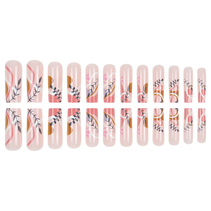 Floral Art Press-On Nails Kalsten
