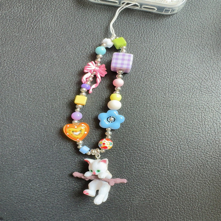 Playful Beaded Phone Charm Lanyard Kalsten
